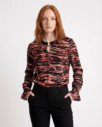 Camisa Lino Celeste Oversize